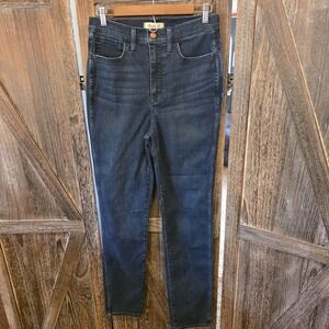Madewell Jeans Women's 28T Dark Wash Roadtripper Stovepipe 32" Inseam‎ Stretch